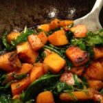 Butternut Squash and Kale Stirfry